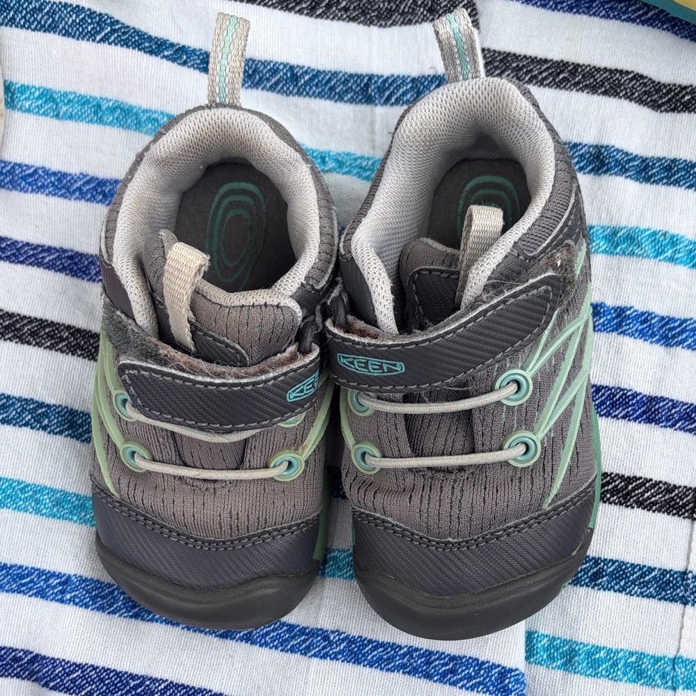 Keen Gray & Mint Kids' Shoes